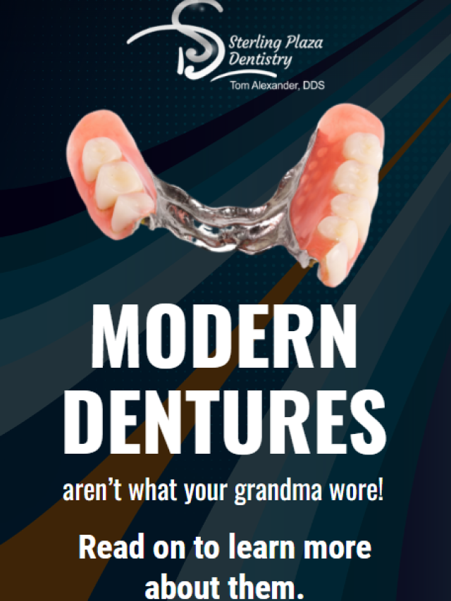 Modern dentures